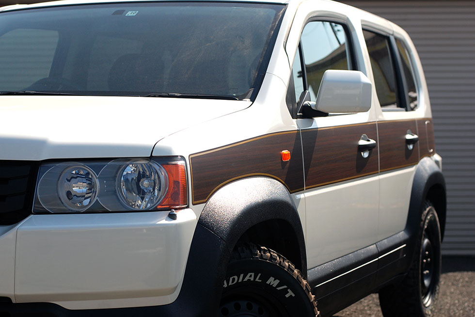 ウッドステッカー